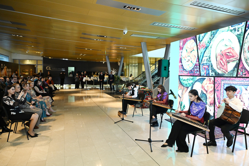 Milli Xalça Muzeyində Nigar Əliyevanın sərgisi açılıb (FOTO)