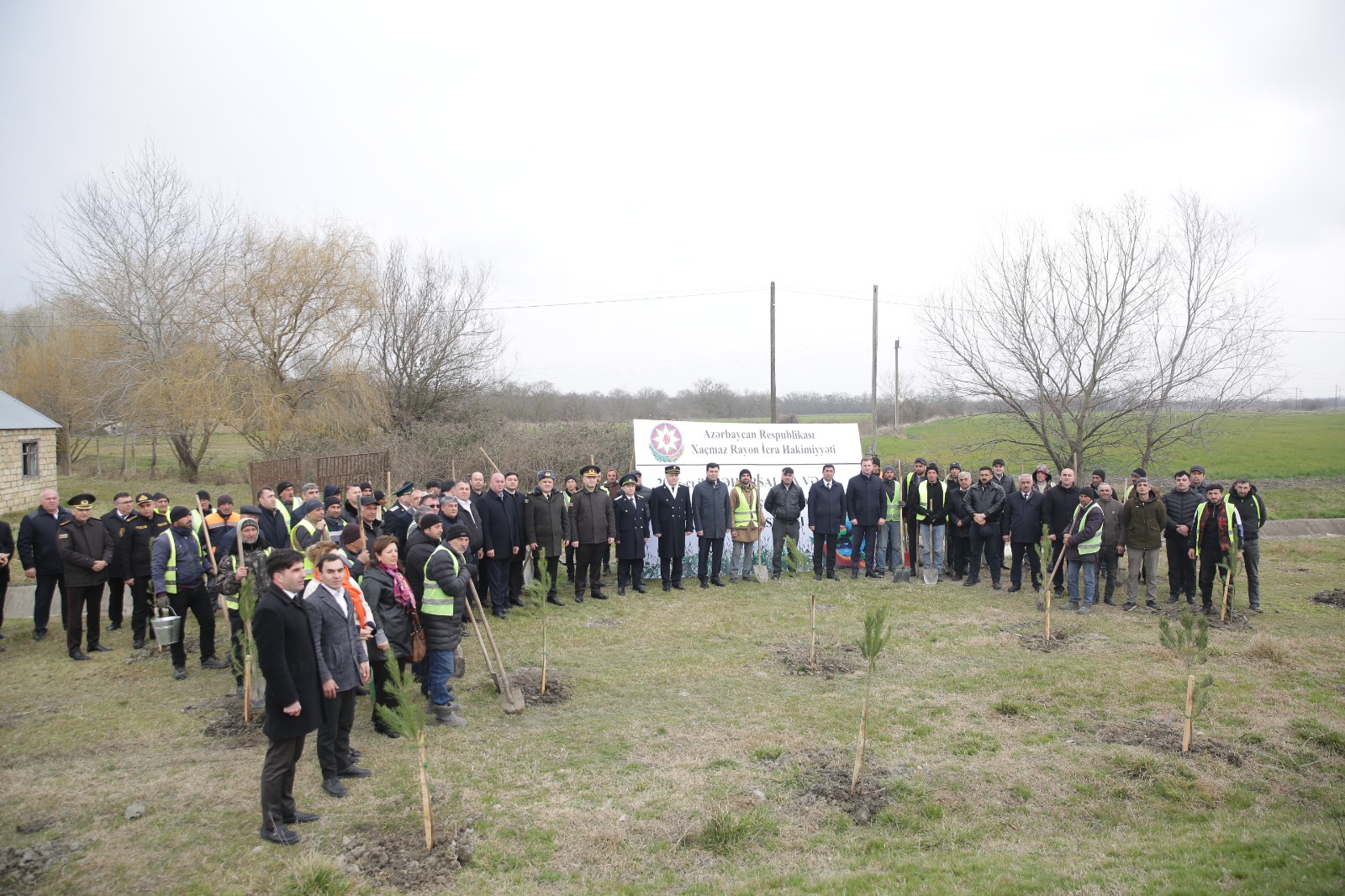Xaçmazda Ramazan və Novruz münasibətilə ağacəkmə aksiyası keçirildi(FOTO)