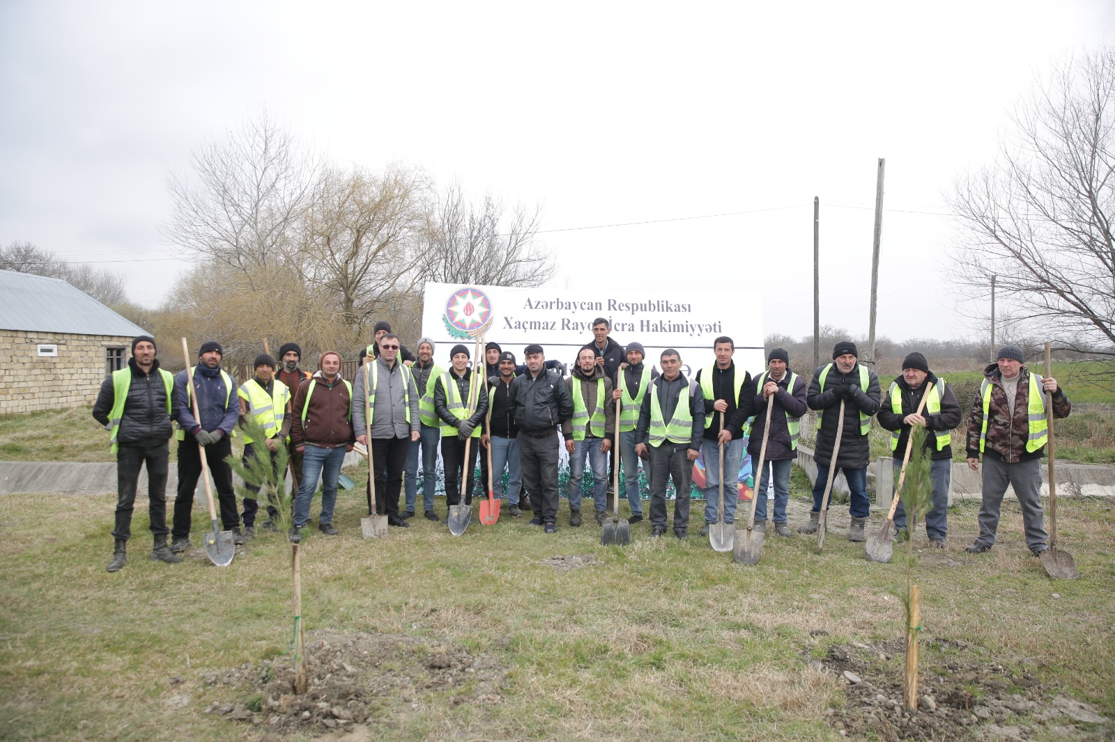 Xaçmazda Ramazan və Novruz münasibətilə ağacəkmə aksiyası keçirildi(FOTO)