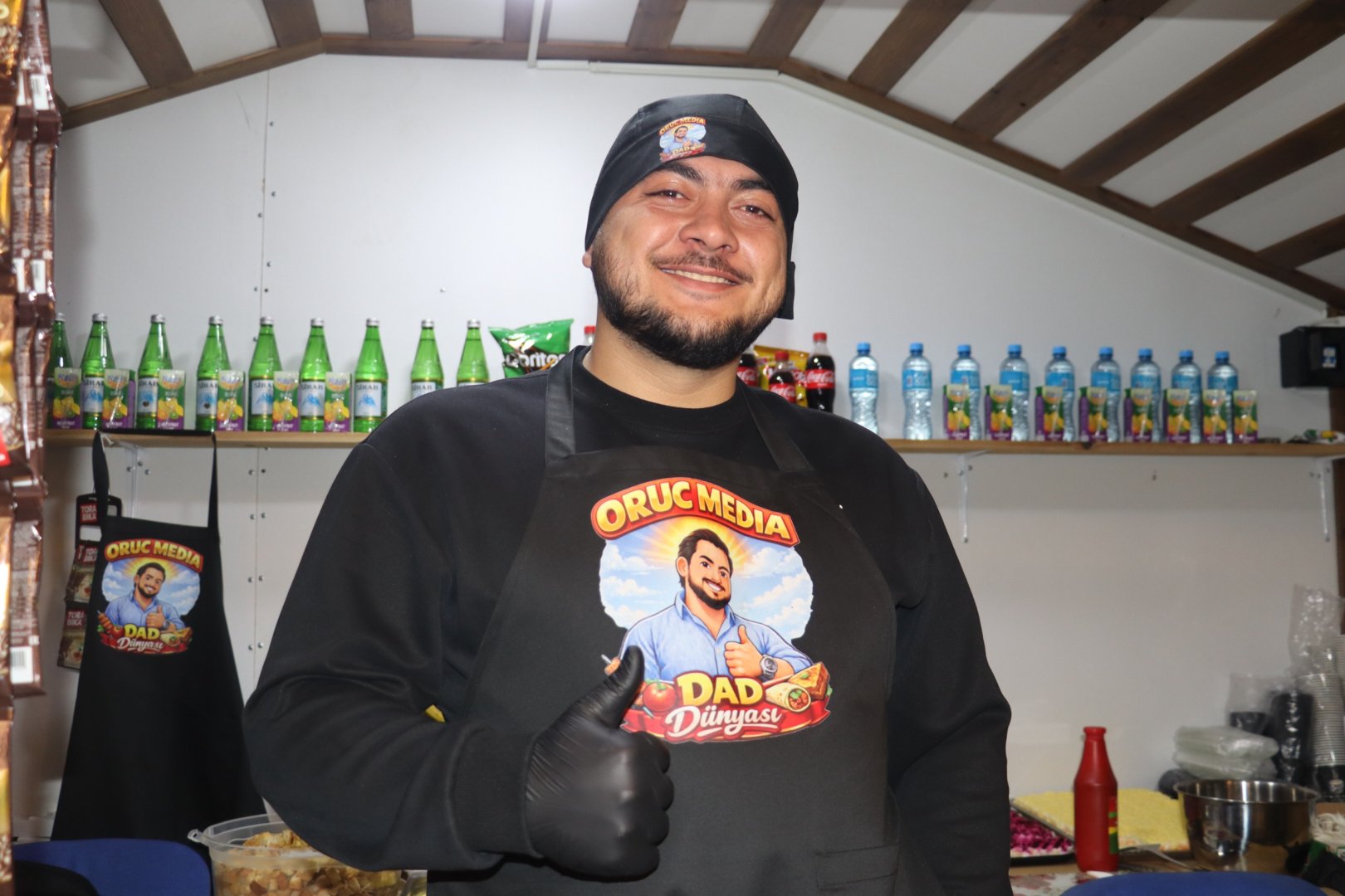 Xankəndidə Torpaq çərşənbəsinin tonqalı alovlandırılıb (FOTO)