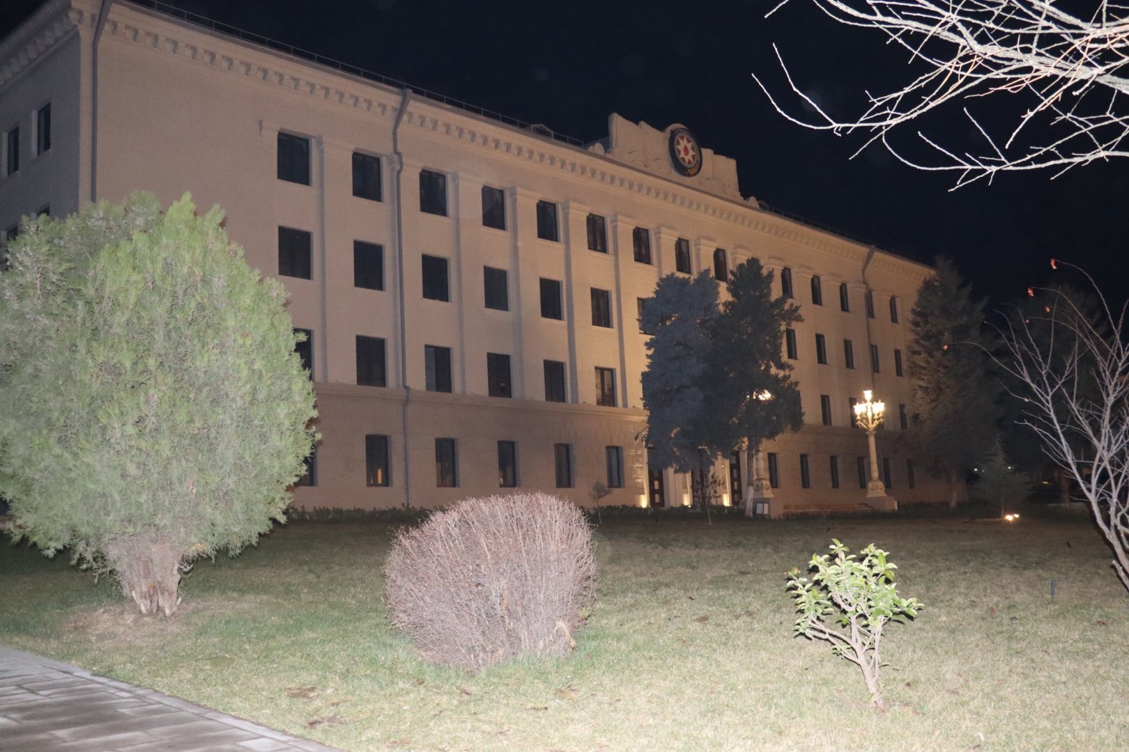 Xankəndidə Torpaq çərşənbəsinin tonqalı alovlandırılıb (FOTO)