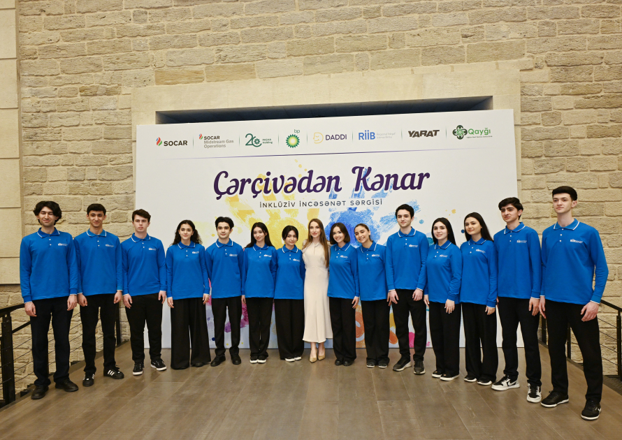 Daş Salnamə Muzeyində “Çərçivədən kənar” adlı inklüziv incəsənət sərgisi açılıb (FOTO)