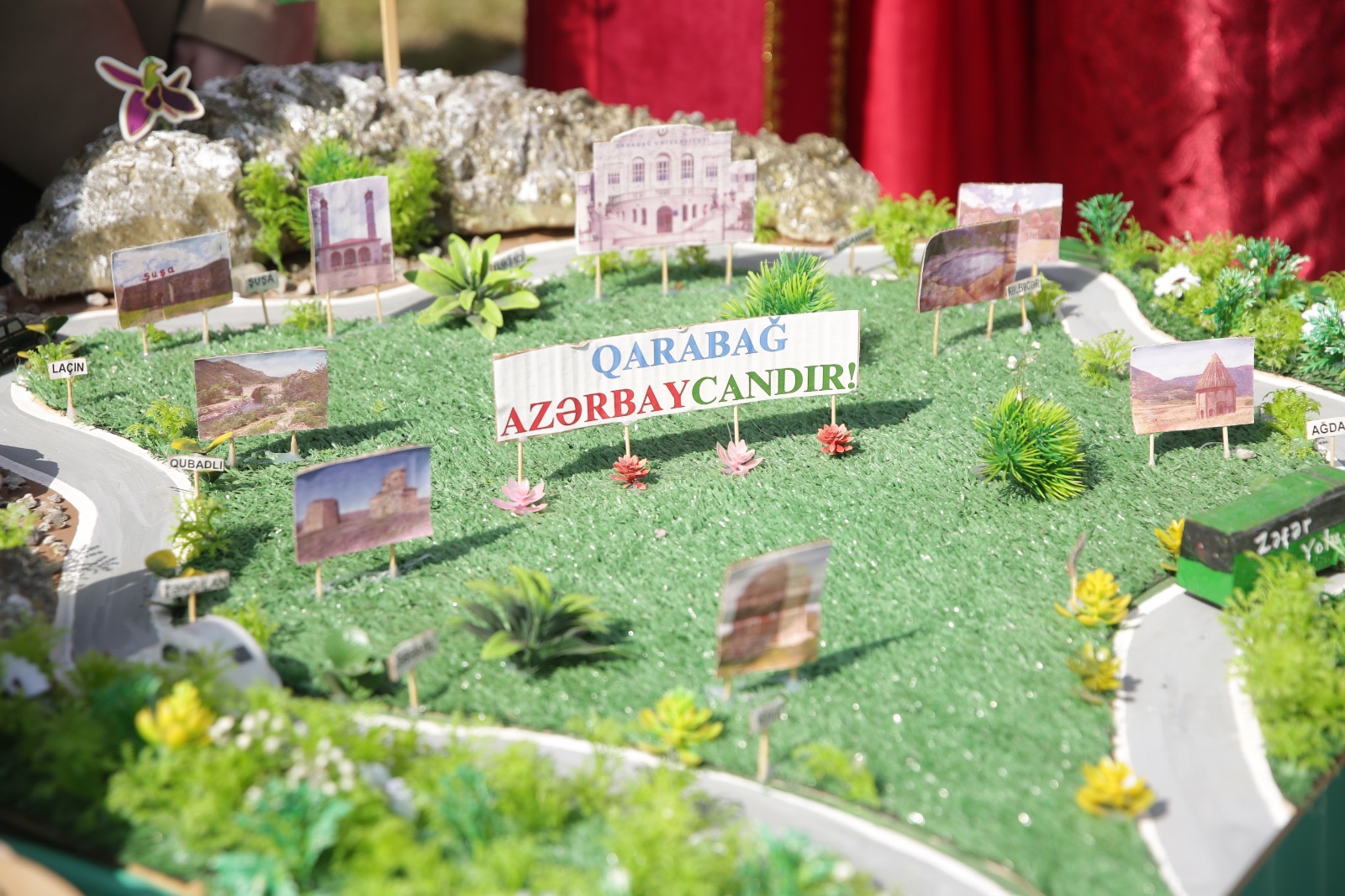 Xaçmazda Novruz bayramı münasibətilə ümumrayon tədbiri keçirilib (FOTO)