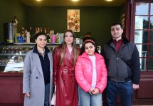 Alena Əliyeva Novruz yarmarkasını ziyarət edib (FOTO)