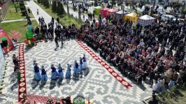 Xaçmazda Novruz bayramı münasibətilə ümumrayon tədbiri keçirilib (FOTO)