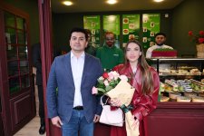 Alena Əliyeva Novruz yarmarkasını ziyarət edib (FOTO)