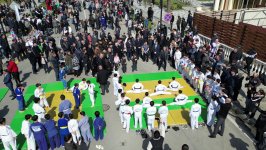 Xaçmazda Novruz bayramı münasibətilə ümumrayon tədbiri keçirilib (FOTO)