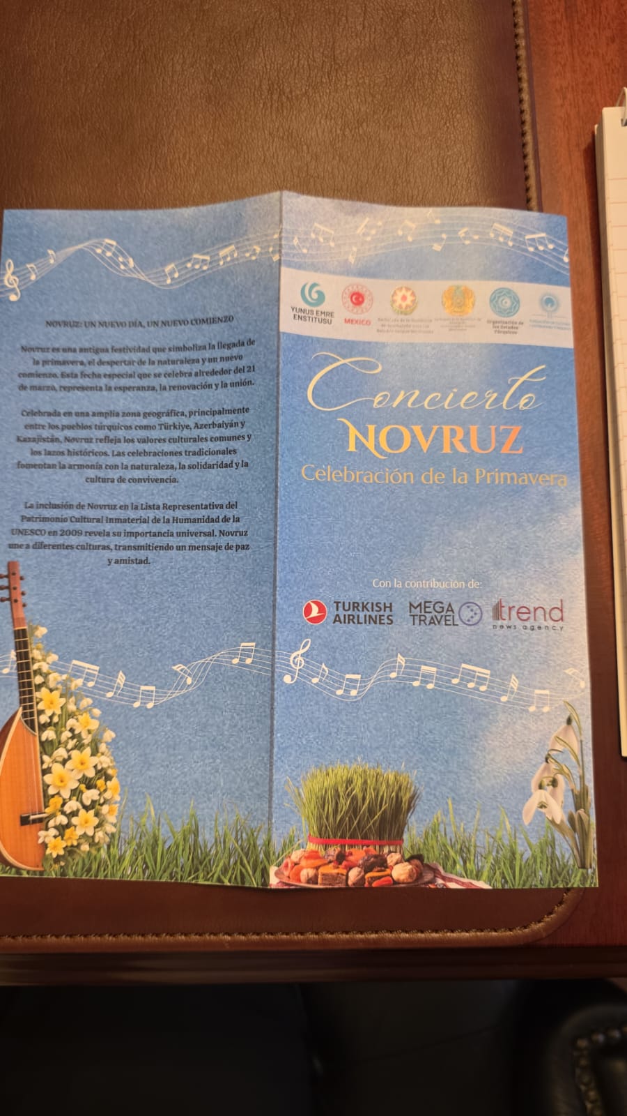 Mexiko şəhərində Novruz bayramına həsr edilmiş təntənəli konsert təşkil edilib (FOTO)