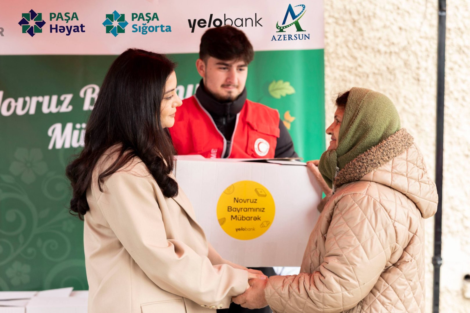 "Yelo Bank"dan aztəminatlı ailələrə bayram sevinci (FOTO)