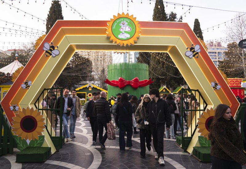 “Nargis” Fondunun təşkilatçılığı ilə “Torpaq Əlimdə, Bahar Ürəyimdə” xeyriyyə yarmarkası keçirilir (FOTO)