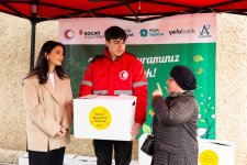 "Yelo Bank"dan aztəminatlı ailələrə bayram sevinci (FOTO)