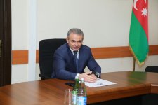 Rövşən Məmmədov V “Yüksəliş müsabiqəsi”nin qalibi ilə görüş keçirib (FOTO)