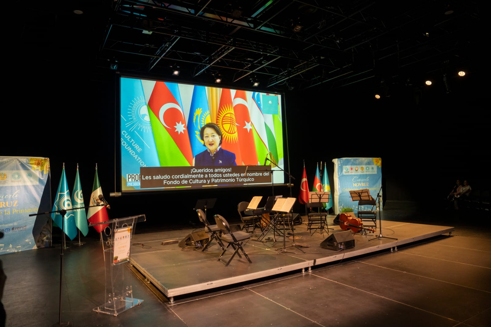 Mexiko şəhərində Novruz bayramına həsr edilmiş təntənəli konsert təşkil edilib (FOTO)