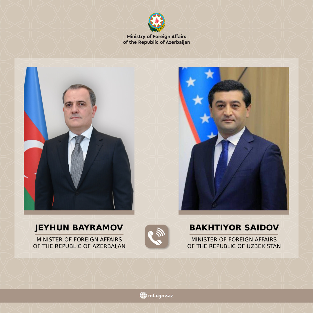 Azərbaycan və Özbəkistan Yaxın Şərqdəki vəziyyəti müzakirə edib