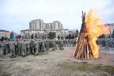 Azərbaycan Ordusunda bayram tədbirləri keçirilib (FOTO)