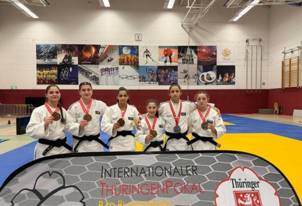 Azərbaycan cüdoçuları Türingiya Kubokunu 6 medalla başa vurublar