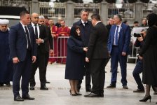 Sahibə Qafarova Bütün Gürcüstanın Katalikos-Patriarxı II İlya həzrətlərinin dəfn mərasimində iştirak edib (FOTO)