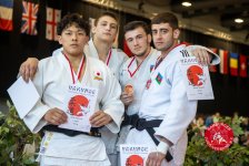 Azərbaycan cüdoçuları beynəlxaq turnirdə komanda hesabında birinci oldu (FOTO)