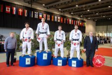 Azərbaycan cüdoçuları beynəlxaq turnirdə komanda hesabında birinci oldu (FOTO)