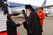 Milli Məclisin sədri Sahibə Qafarova Gürcüstana səfərə gedib (FOTO)