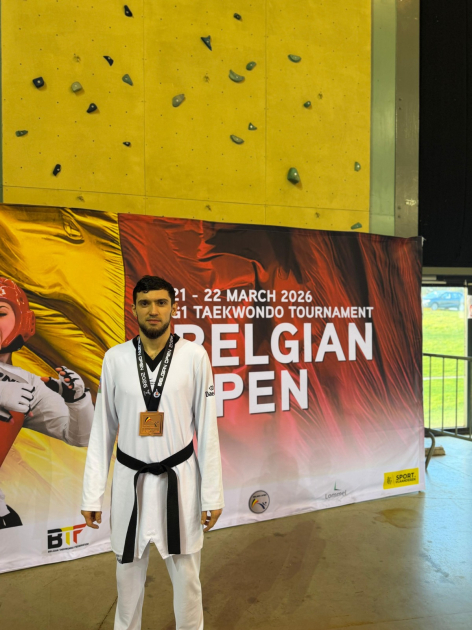 Azərbaycan taekvondoçuları “Belgian Open”də 6 medal qazanıblar (FOTO)