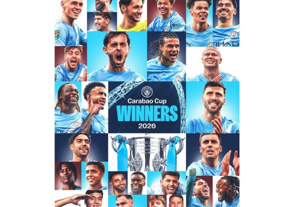 "Mançester Siti" doqquzuncu dəfə İngiltərə Liqa Kubokunun qalibi olub