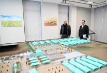 Prezident İlham Əliyev Şamaxıda “Şirvan Aqro” heyvandarlıq kompleksinin açılışında iştirak edib (FOTO)