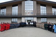 Prezident İlham Əliyev Şamaxıda “Şirvan Aqro” heyvandarlıq kompleksinin açılışında iştirak edib (FOTO)