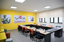 Prezident İlham Əliyev Şamaxı Avropa liseyinin yeni binasının açılışında iştirak edib (FOTO)