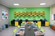 Prezident İlham Əliyev Şamaxı Avropa liseyinin yeni binasının açılışında iştirak edib (FOTO)