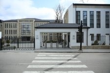 Prezident İlham Əliyev Şamaxı Avropa liseyinin yeni binasının açılışında iştirak edib (FOTO)