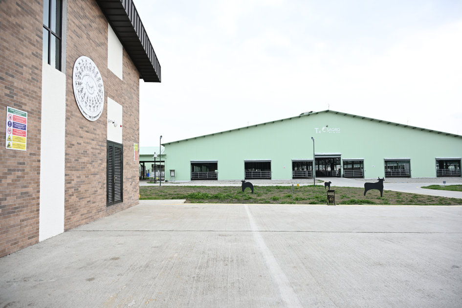 Prezident İlham Əliyev Şamaxıda “Şirvan Aqro” heyvandarlıq kompleksinin açılışında iştirak edib (FOTO)