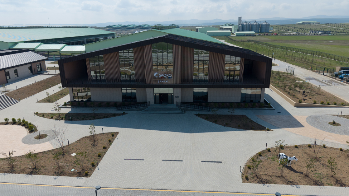 Prezident İlham Əliyev Şamaxıda “Şirvan Aqro” heyvandarlıq kompleksinin açılışında iştirak edib (FOTO)