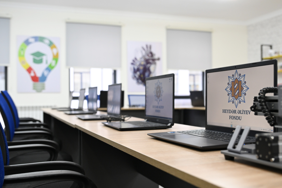 Prezident İlham Əliyev Şamaxı Avropa liseyinin yeni binasının açılışında iştirak edib (FOTO)