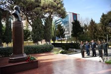 Müdafiə Nazirliyinin rəhbərliyi hərbi hospitalda olub (FOTO)