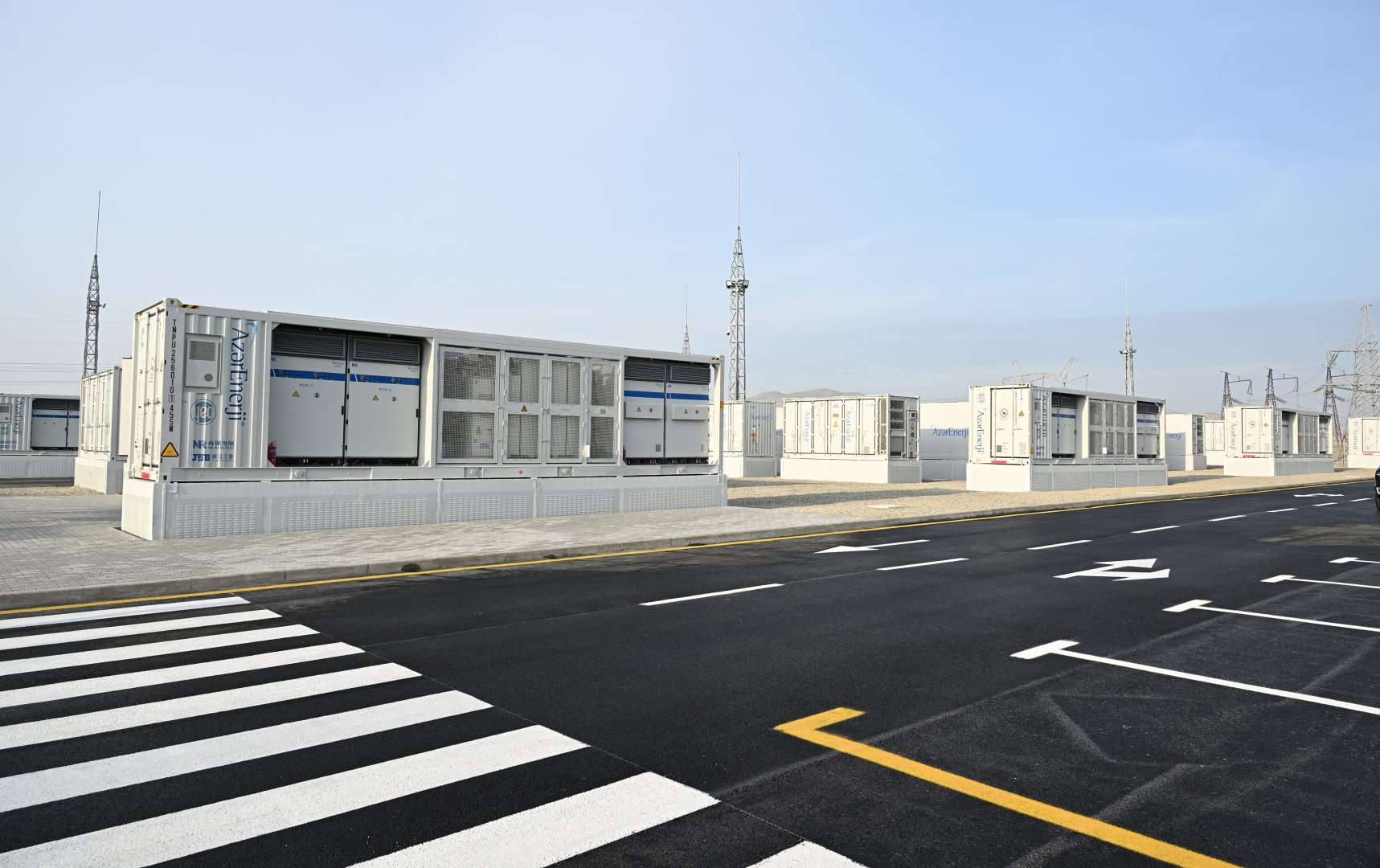 Prezident İlham Əliyev “Abşeron” Batareya Enerji Saxlanc Mərkəzinin açılışında iştirak edib (FOTO)