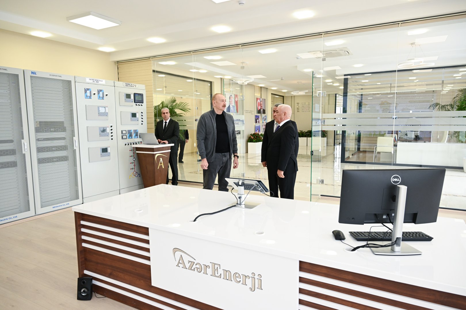 Prezident İlham Əliyev “Abşeron” Batareya Enerji Saxlanc Mərkəzinin açılışında iştirak edib (FOTO)