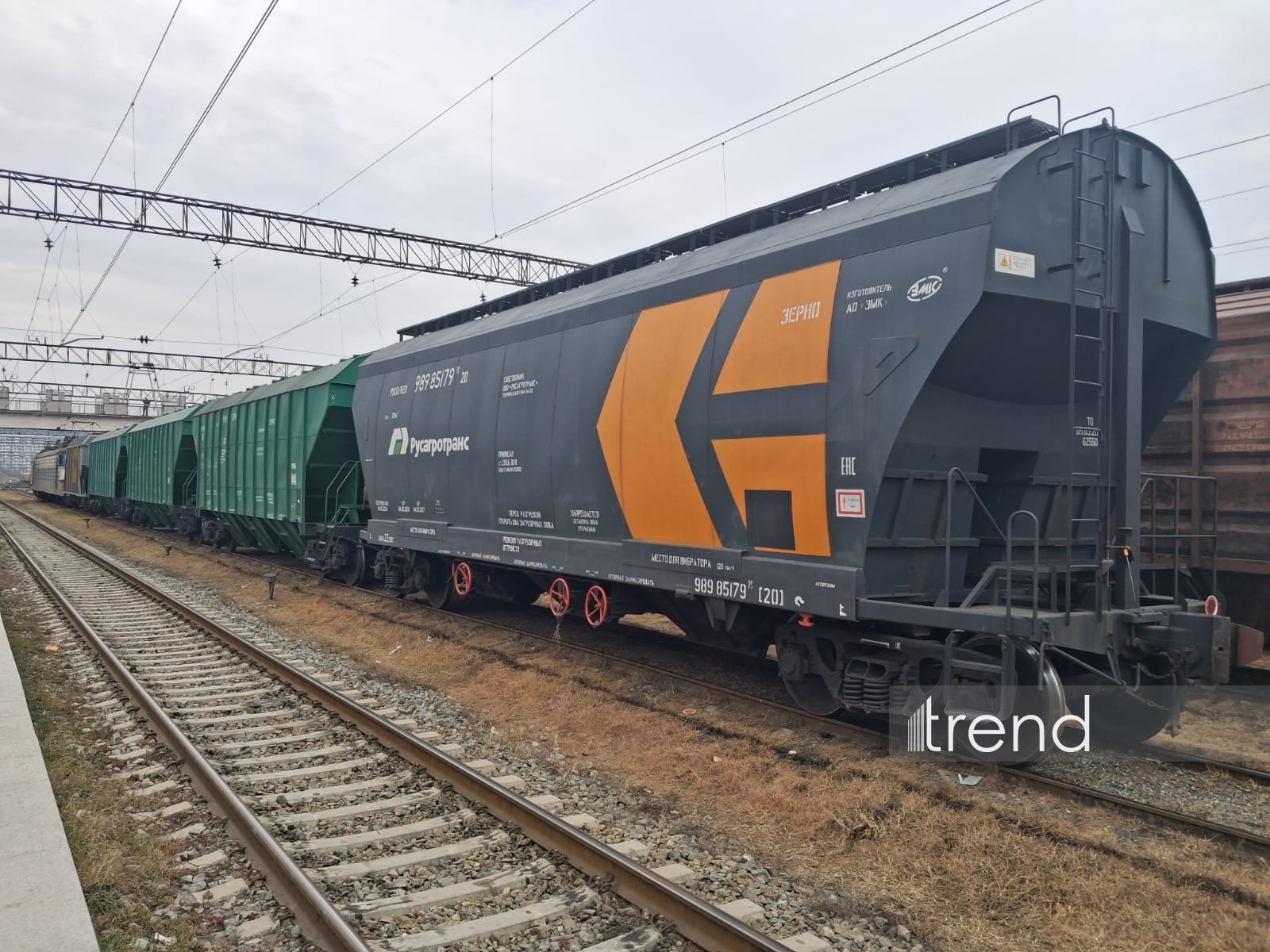 Rusiyadan Ermənistana Azərbaycandan tranzit keçməklə 350 ton buğda göndərilib (YENİLƏNİB) (FOTO/VİDEO)