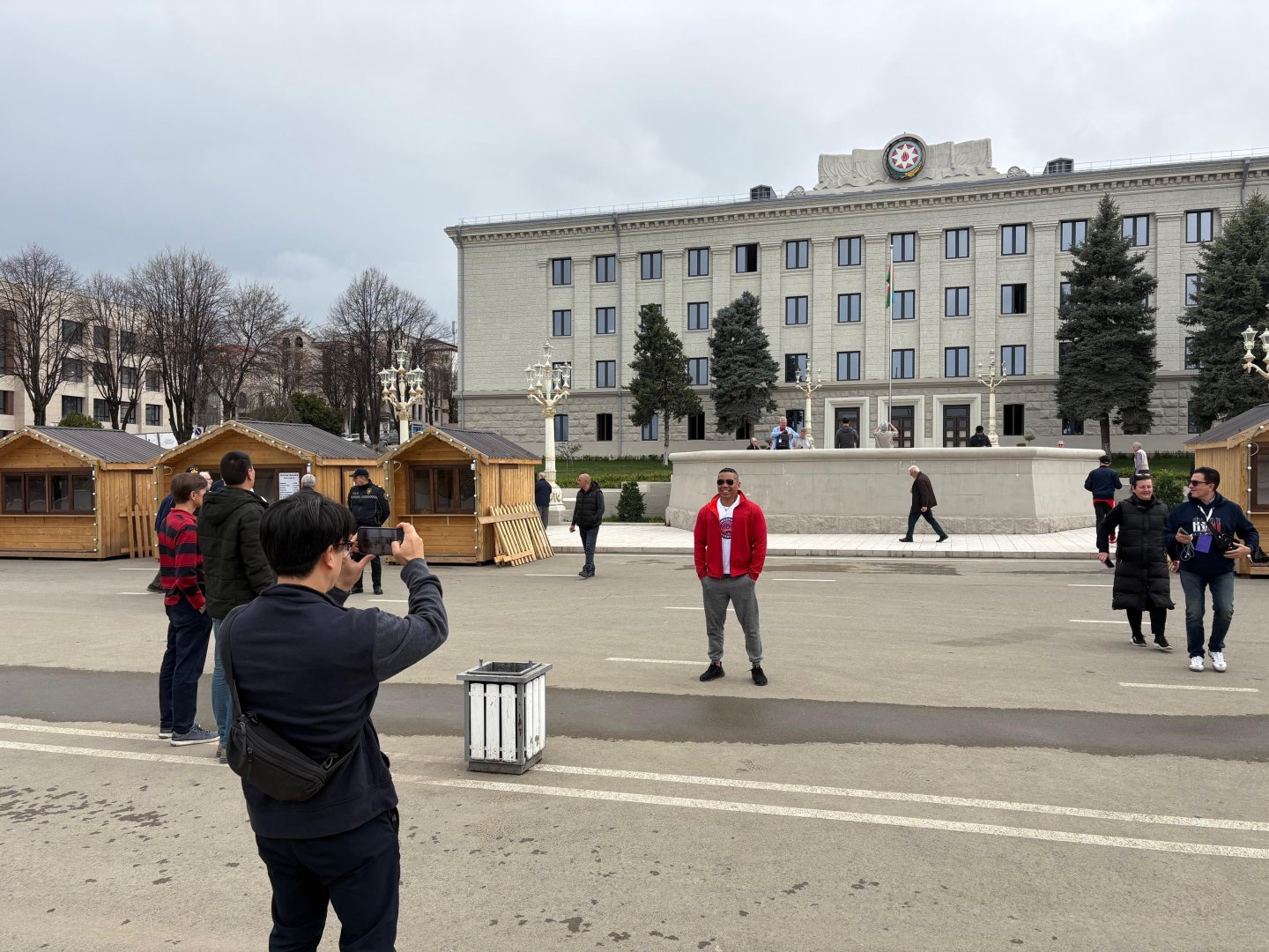 Beynəlxalq səyyahlar Xankəndi şəhərinə gəliblər (FOTO)