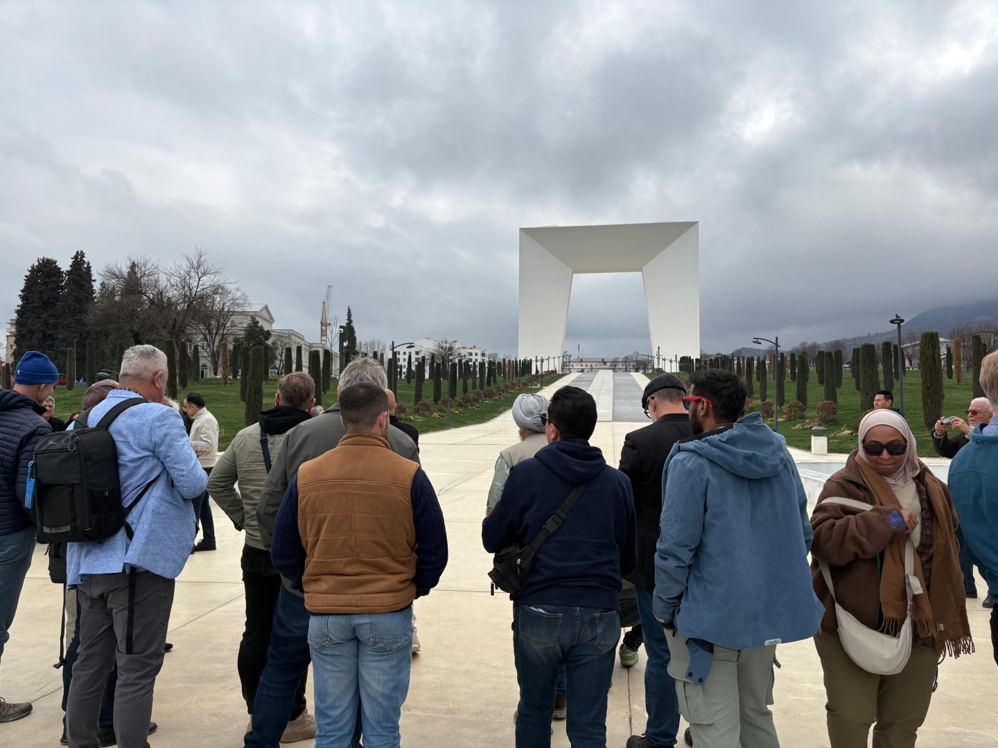 Beynəlxalq səyyahlar Xankəndi şəhərinə gəliblər (FOTO)