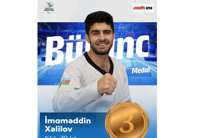 Antalyada Azərbaycan parataekvondoçuları 4 medal qazanıblar (FOTO)