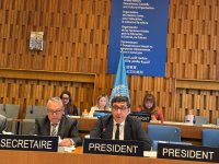 Fərid Qayıbov UNESCO-da COP10 Bürosunun ilk rəsmi iclasına sədrlik edib (FOTO)