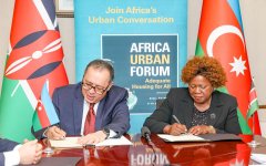 WUF13-ün ev sahibi Azərbaycan Afrika ölkələrini şəhərsalmanın inkişafı üzrə fəaliyyətlərinə dəstək verir (FOTO)