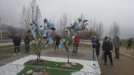 Beynəlxalq səyyahlar Şuşanın tarixi və mədəni irsi ilə tanış olublar (FOTO)