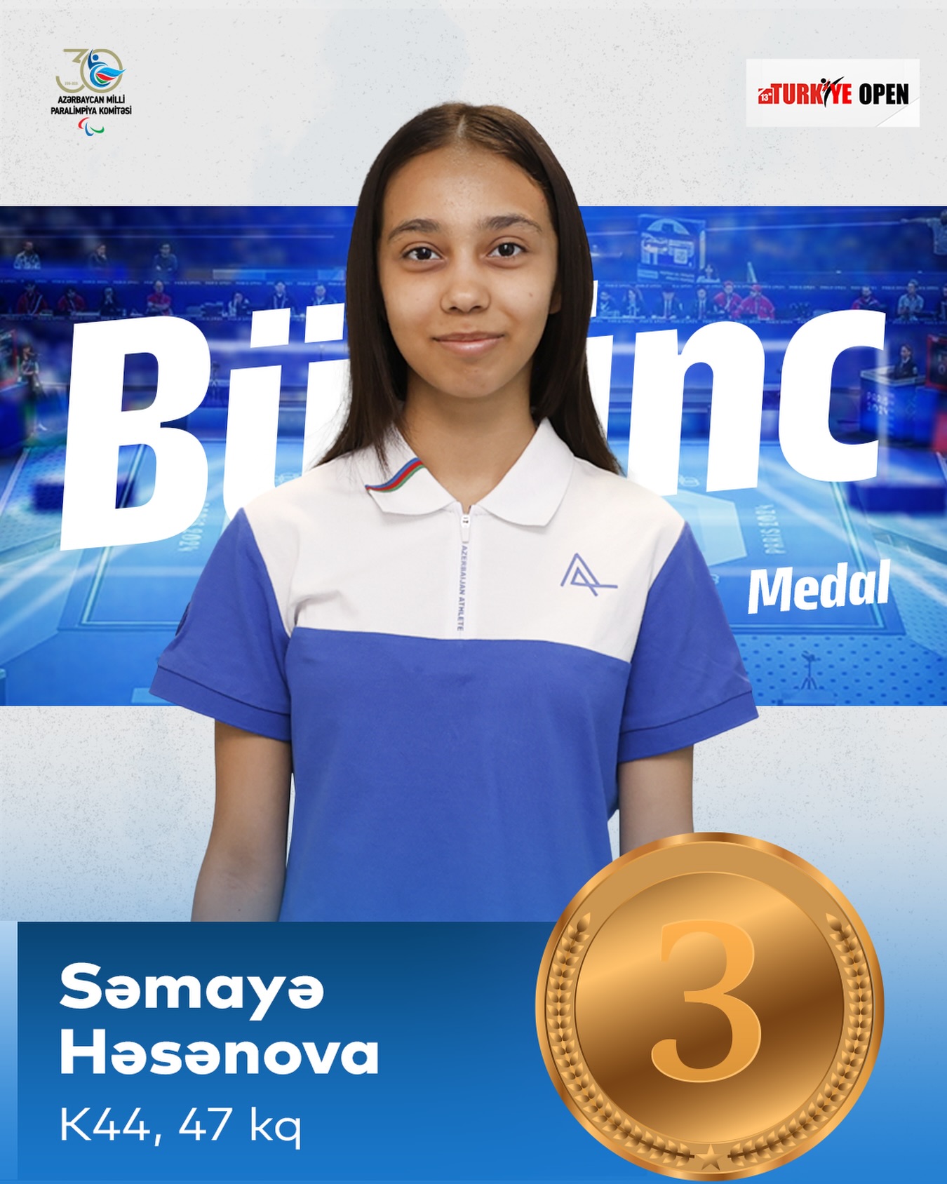 Antalyada Azərbaycan parataekvondoçuları 4 medal qazanıblar (FOTO)