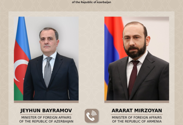 Ceyhun Bayramov və Ararat Mirzoyan arasında telefon danışığı olub