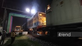 Rusiyadan göndərilən humanitar yardımı daşıyan avtomobillər Azərbaycan - İran sərhədini keçib (FOTO) (YENİLƏNİB)