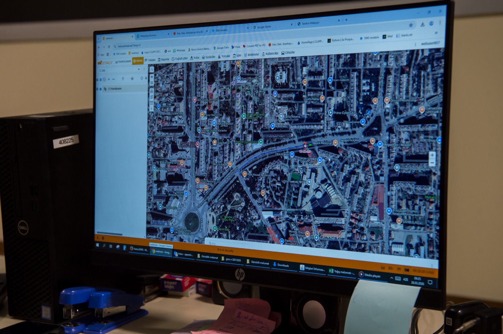 ADSEA Bakı küçələrindəki subasmaları belə izləyir (FOTO)