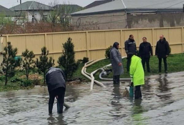 Yağışın yaratdığı fəsadların aradan qaldırılması üçün müvafiq tapşırıqlar verilib - BŞİH