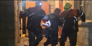 Bakı, Sumqayıt və Abşeronda su basmış ərazilərdən 18 nəfər təxliyə edilib (FOTO/VİDEO)